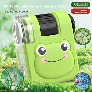 Juguete Educativo de Exploración para Niños, Microscopio de Exterior con Forma de Animal para Experimentos Científicos - Product Image 1