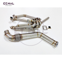 Kit de collecteur d'échappement en acier inoxydable Ecnal pour BMW Gen2 B58, mise à niveau de performance, interface T4, installation facile avec garantie