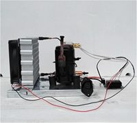 Compresseur de réfrigération en acier inoxydable DR MT27C, unité de condensation CC pour climatisation, R134a, compatible 12V, garantie 5 ans