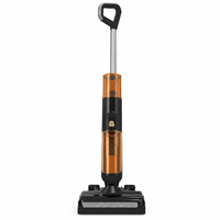 Aspirateur sans fil léger pour l'entretien des sols de toute la maison, avec 30 minutes d'autonomie, double réservoir d'eau, pour marbre, carrelage, bois