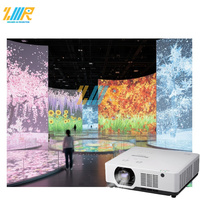 Kit de cartographie interactif de projection de mur de sol Salle immersive à 360 ° pour centre commercial Cartographie de projection de zone pour enfants
