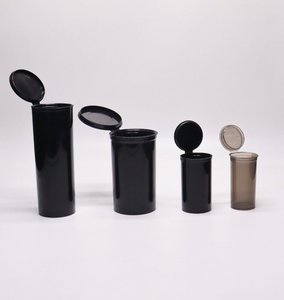 6 13 19 30 60 Dr Plastic Pop Top Pillenfles Kindveilige Flesjes Plastic Geurbestendige Container - Product Image 1