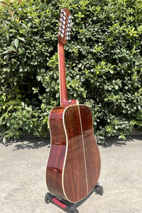 <span class=keywords><strong>Guitarra</strong></span> Acústica Eléctrica Folclórica Aiersi de 12 Cuerdas y 41 Pulgadas con Corte (Cutaway) y Acabado Brillante - Venta al por Mayor - Product Image 4