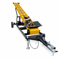 Solution de empilage de bois sans effort avec angle de chargement réglable et courroie de qualité professionnelle pour la productivité forestière