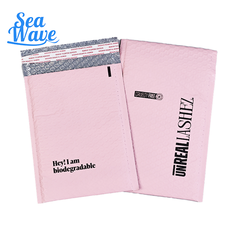 custom bubble mailer with handle