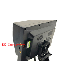 Monitor de vídeo para autobús y camión, pantalla LCD DVR 1024x600p 12V 24V, 7 pulgadas, AHD, cuatro divisiones