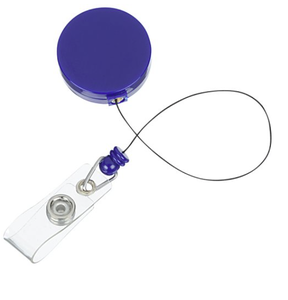 Porta Credenciales Retráctil Redondo <span class=keywords><strong>con</strong></span> Logotipo Personalizado, Plástico Opaco, Regalo Promocional al por Mayor para Ferias Comerciales - Product Image 3
