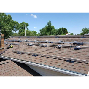 <span class=keywords><strong>Kit</strong></span> de <span class=keywords><strong>fixation</strong></span> de pince d'extrémité de rail de système de montage de <span class=keywords><strong>panneau</strong></span> <span class=keywords><strong>solaire</strong></span> avec accessoires d'accessoires de pince intermédiaire - Product Image 5