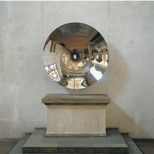 Anish Kapoor 광택 디스크 홈 장식 스테인레스 스틸 하늘 거울 조각 프리미엄 금속 예술 - Product Image 6