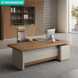 Bureau de direction personnalisable, classique, très vendu, mobilier commercial, bureau informatique pour superviseur - Product Image 4