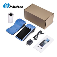 Système de point de vente Milestone MHT-M1 avec support d'imprimante, terminal mobile hors ligne, caméra 5MP, écran HD 5 pouces - PDA en stock