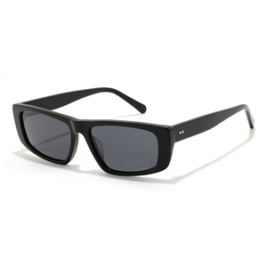 White Rectangle <b>Sunglasses</b> Full Rim Solid Frame Anti-Uv Protection Unisex Adults Lightweight Modern Style - Product Image 4