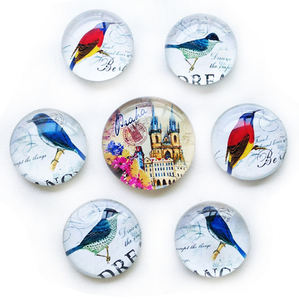 Aimants de réfrigérateur en verre en gros, aimants 3D imprimés avec photo de fruits pour réfrigérateur - Product Image 4