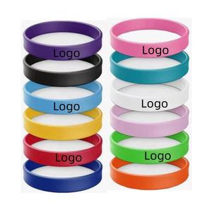 Bracelets en silicone imprimés personnalisés avec logo pour événements sportifs – Cadeaux de haute qualité - Product Image 1