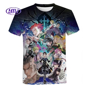 Nuevas camisetas japonesas con estampado 3D para mujer <span class=keywords><strong>HxH</strong></span> Streetwear moda manga corta para hombres camiseta de Anime - Product Image 6