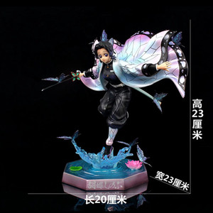 Figurines d'action d'anime japonais <span class=keywords><strong>Kochou</strong></span> <span class=keywords><strong>Shinobu</strong></span> Kamado Nezuko, modèle de décoration, poupée, cadeau, jouets pour enfants, artisanat en plastique - Product Image 3