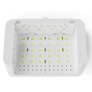<span class=keywords><strong>Lampe</strong></span> à ongles UVLED pliable à détection infrarouge, fabrication en usine, 180W, 66 perles, grand espace, 4 minuteries pour manucure - Product Image 4