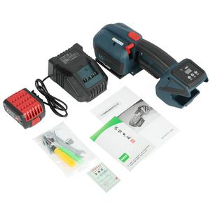 Outil de cerclage portable Wallepac PP en polyéthylène, machine de cerclage électrique rechargeable à batterie avec - Product Image 1