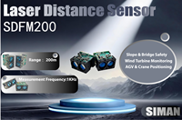 Sensor de Distancia Personalizable SDFM200 con Rango de 0.05-200m, Admite Personalización de Protocolo y Estructura a través de UART/IIC