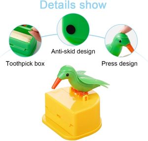 Offre Spéciale : Distributeur de cure-dents en alliage de zinc écologique, type à pression, avec boîte de rangement et coffret cadeau - Product Image 3