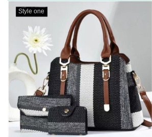 กระเป๋าถือแบบสะพายข้างสไตล์เกาหลี, ใหม่กระเป๋าถือเข้าชุดกันได้ทุกชุดสูทสามชิ้นแบบสายเดียว131กระเป๋าคุณแม่ - Product Image 6