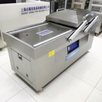 Machine d'emballage sous vide industrielle, machine d'emballage sous vide de viande braisée d'aliments cuits, machine d'emballage sous vide de pieds de poulet