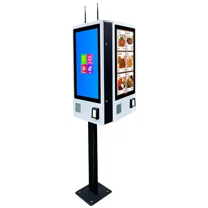 Self Service Ordering Kiosk Automatic Food Ordering Machine for Restaurant coffee shop hotel