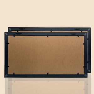 Cadre de diplôme universitaire personnalisé <span class=keywords><strong>en</strong></span> bois avec porte-pompon, pour <span class=keywords><strong>photo</strong></span> 5x7 <span class=keywords><strong>et</strong></span> certificat 8.5x11, boîte à effet d'ombre - Product Image 3
