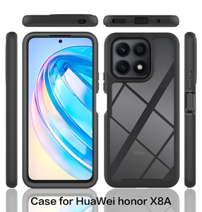 Protecteur d'écran Protection complète robuste antichoc anti-rayures étui robuste pour <span class=keywords><strong>Huawei</strong></span> <span class=keywords><strong>Honor</strong></span> X8A étui de protection - Product Image 2