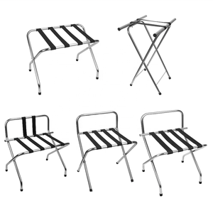 <span class=keywords><strong>Porte</strong></span>-bagages pliable en acier inoxydable de haute qualité, durable, pour hôtel commercial, mobilier OEM/ODM, marque Yintok - Product Image 2