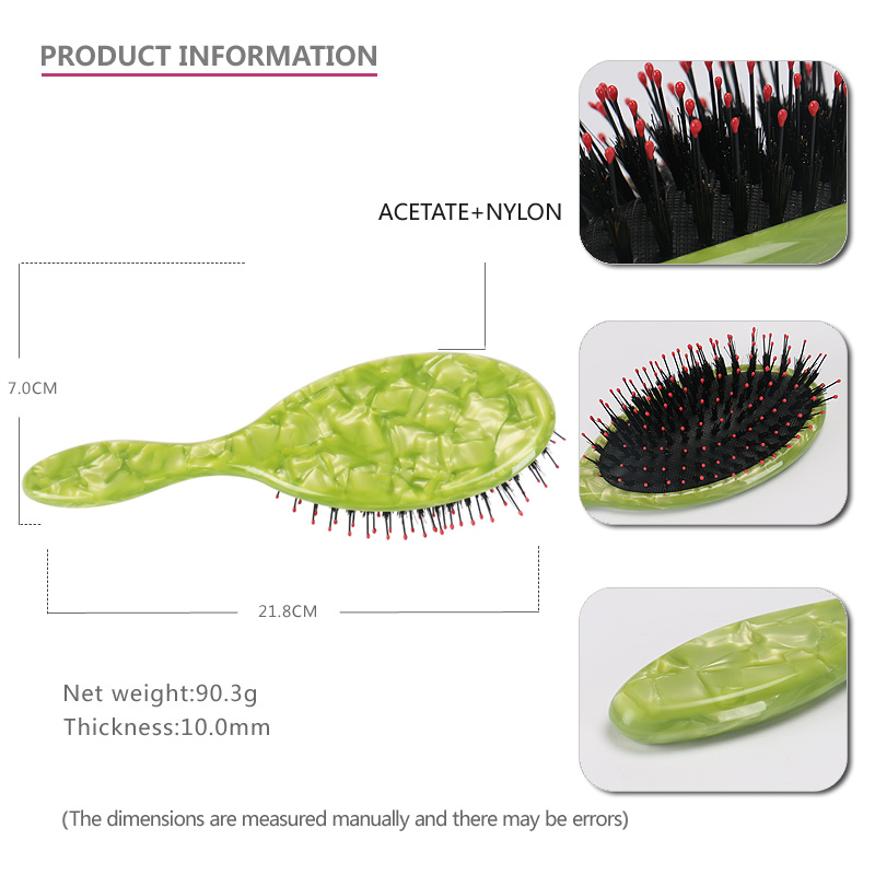 cepillo de masaje verde+rojo