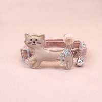 Nouveau collier pour animaux de compagnie 2026 en cordon de laine avec nœud et clochette, collier pour chat et chien, accessoires pour animaux de compagnie