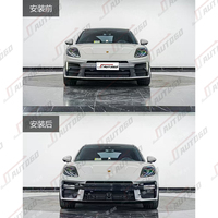 Refit Kit de carrosserie en gros de haute qualité pour Porsche Panamera 976 mise à niveau vers 976 GTS pare-chocs de voiture 2024 2025 jupe latérale antibrouillard