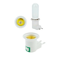 E27 douille de lumière LED support de lampe blanc vers prise ue/US support de prise adaptateur convertisseur marche/arrêt pour lampe à ampoule