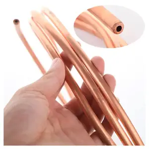 SF Cu C12000 3 4 cnc copper tube bending tu1 copper straight tube copper tube cold plate