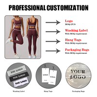 Vente en gros de tenues de sport de haute qualité pour le yoga, la gym et la remise en forme, ensembles de vêtements de sport pour femmes, ensemble de fitness