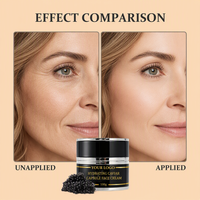 Crème en Capsules de Caviar Bio Personnalisable OEM, Lotion Anti-Âge, Raffermissante, Hydratante, Éclaircissante, Pour Tous Types de Peaux