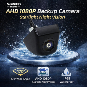 Cámara de Visión Trasera para Auto AHD 1080P con Visión Nocturna Starlight 170 °   Cámara de Marcha Atrás <span class=keywords><strong>Universal</strong></span> Gran Angular Impermeable IP68 - Product Image 2