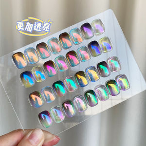 Порошок хамелеона HNDO Aurora, пигмент для ногтей, блестящий порошок хамелеона для ногтей - Product Image 1