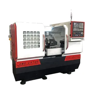 Machine de tour CNC 4 axes CK6140 haute précision à faible coût pour le métal