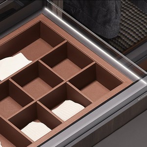 Clothing Organizer <b>Drawer</b> <b>Storage</b> Basket Rectangular Space Saving Bedroom <b>Storage</b> Multi Purpose Telescopic Pull Out - Product Image 2