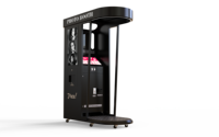 Machine Photobooth Miroir Magique DSLR pour Mariage avec Rideau Enveloppant, Imprimante et Écran Tactile