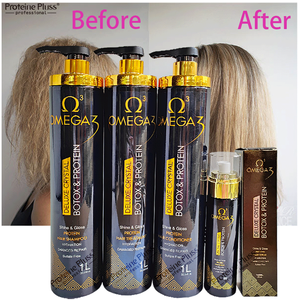 ครีมยืดผมเคราตินสำหรับผมเสีย1000มล. * 3ชิ้นครีมเคราตินสำหรับร้านเสริมสวยมืออาชีพ - Product Image 3