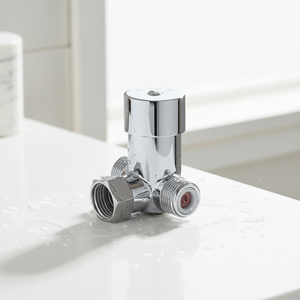 Vanne mitigeur thermostatique, vanne d'angle <span class=keywords><strong>de</strong></span> toilette en laiton, <span class=keywords><strong>robinet</strong></span> <span class=keywords><strong>de</strong></span> <span class=keywords><strong>robinet</strong></span> à énergie solaire avec <span class=keywords><strong>clapet</strong></span> anti-retour mitigeur d'eau - Product Image 4