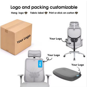 Thiết kế hiện đại kabel điều hành Ghế văn phòng giá thấp 3D có thể điều chỉnh cánh tay vải 3-Stage gas Lift Ergonomic lưới ghế sắt cơ sở - Product Image 4