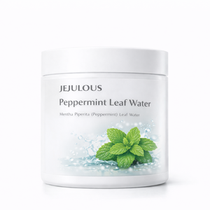Eau de menthe poivrée liquide Jejulous Premium, extrait d'hydrolat végétal de l'île de Jeju pour la formule de soin cosmétique et la matière première. - Product Image 1
