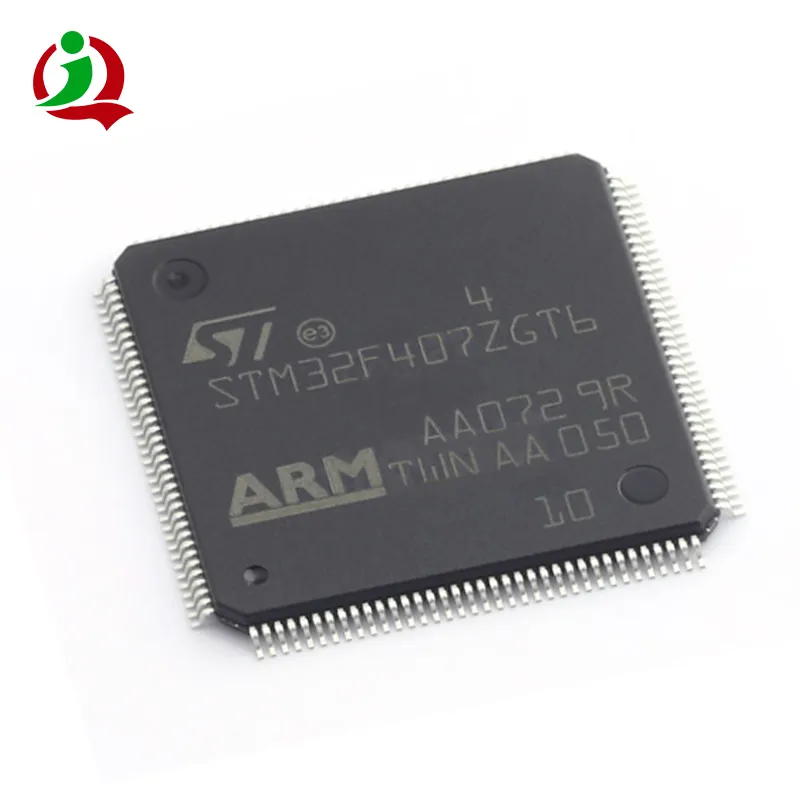 STM32F407ZGT6 components STM32 bit 1MB flash memory microcontroller monolithic integrated circuit chip IC STM32F407ZGT6 LQFP-144