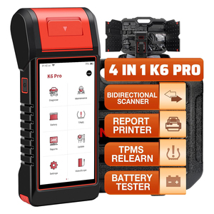 Kingbolen K6 PRO Herramienta OBD2 Bidireccional 4 en 1 con Función TPMS y Máquina de Codificación K6 PRO Sistema Completo Bidireccional - Product Image 1