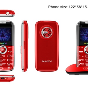 Téléphone portable pour seniors B10, vente chaude 2022, SOS à une touche, grand clavier 2,4 pouces, double carte SIM, téléphone portable 2G - Product Image 5