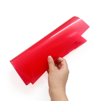 Carpeta de Presentación en Forma de L, Tamaño A4, Material PP Transparente, Bolsa de Almacenamiento de Archivos de Una Sola Página en Varios Colores